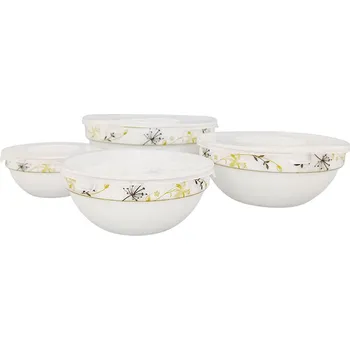 PROHOME - Miska s víčkem 4ks