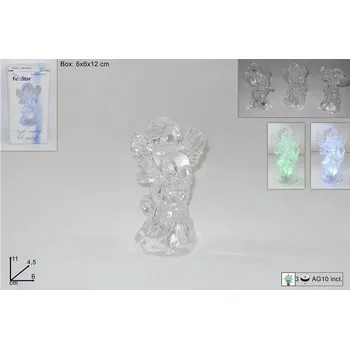 Vánoční dekorace PROHOME - Anděl muzikant LED různé druhy