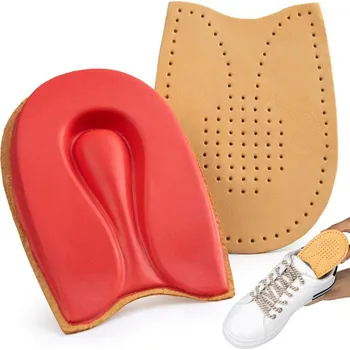 Vložka do bot Podpatěnky tlumící kožené latex proti patní ostruze ComfortHeel, tvrdé, M (35-40)