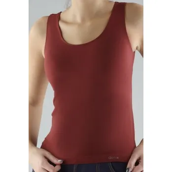 Tílko Gina 08008P Tmavě hnědá S/M