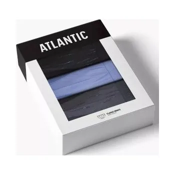 Slipy 3 PACK slipy Atlantic 3MP-193 Světle modrá 2XL