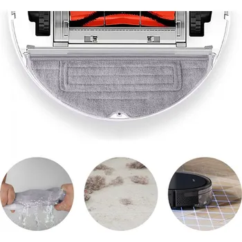 Sada 8 náhradních mopů pro Roborock S7, S7+, S7 MAX, S7 ULTRA z mikrovlákna