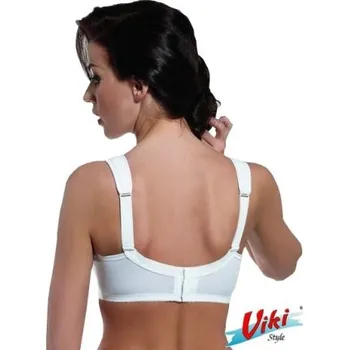 Podprsenka Nevyztužená podprsenka Viki 582 Bílá 80I