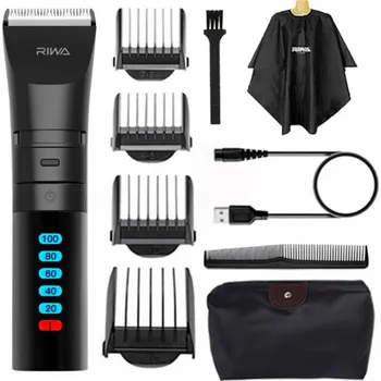 Zastřihovač vousů Nabíjecí zastřihovač vlasů a vousů, RE-6110