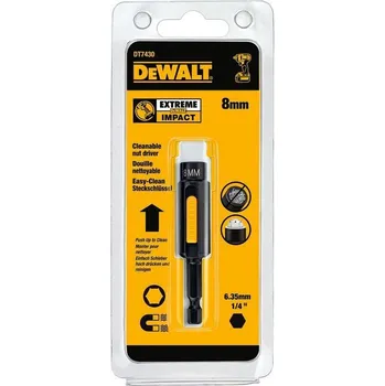 Bit DeWALT Cistitelný magnetický nástavec 8x75mm DT7430