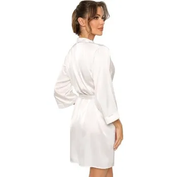 Dámský župan Dámský župan Donna Mari - saténový Ecru M(38)