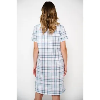 Těhotenské noční prádlo Mateřská košilka Italian Fashion Emilly - bavlna Světle modrá S
