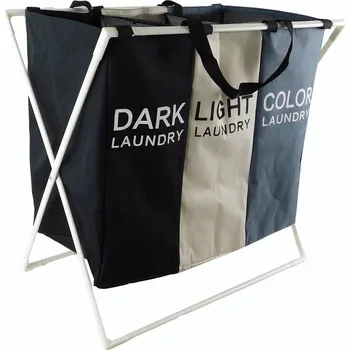 Koš na prádlo PROHOME - Koš na prádlo 3-dílný 64x36x59cm