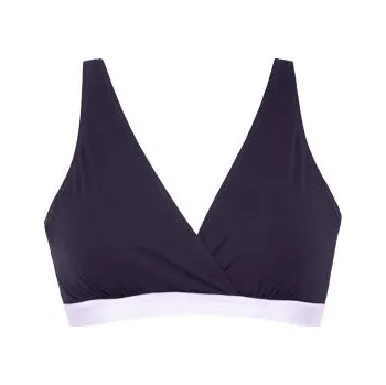 Těhotenská podprsenka Kojící podprsenka Mitex Lilly Tmavě modrá L