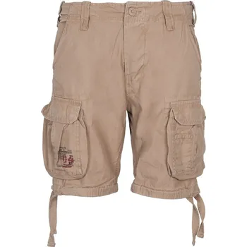 Kraťasy AIRBORNE VINTAGE KHAKI L - Skladem