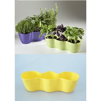 Květináč HEIDRUN - Květináč 32x9cm různé barvy