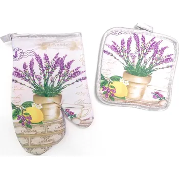 Chňapka PROHOME - Chňapka kuchyňská levandule sada 2 ks