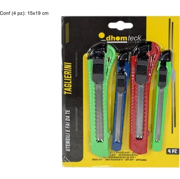 Pracovní nůž PROHOME - Nůž odlamovací sada 4ks