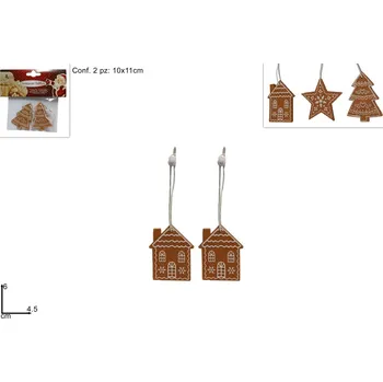 Vánoce PROHOME - Dekorace vánoční 2ks různé druhy