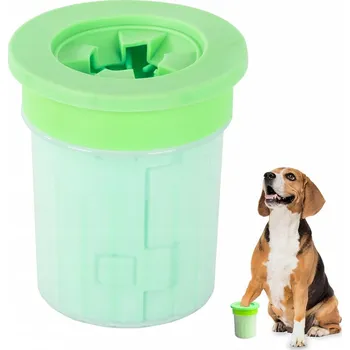 Čistič tlapek S, zelený