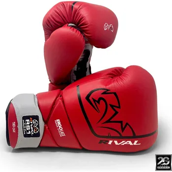 Boxerské rukavice Boxerské rukavice Rival Ultra Leather - červené