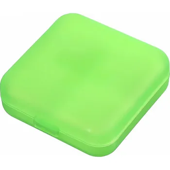 Zdravotnický materiál Dávkovač na léky 4 komorový, zelený