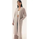 Henderson Ladies Dámský dlouhý světle šedý župan s viskózou Fudge 41948 Fudge S-XL Velikost: S, Barva: Světle šedá