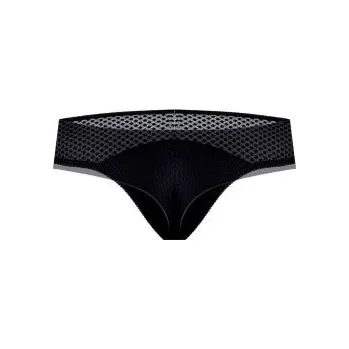Kalhotky Brazilky Kinga Michelle P-339/3 tylové Černá 2XL