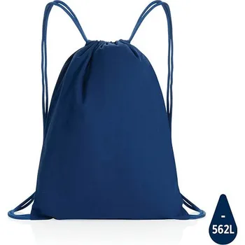 Městský batoh Šňůrkový batoh Impact ze 145g recyklované bavlny AWARE™, mod, modrá