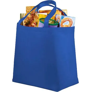 Netkaná nákupní taška Maryville, modrá