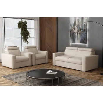 Sedací souprava Falco Sedací souprava Petrit 3+1+1 Aragon béžová