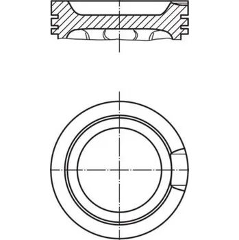 Píst motoru Píst MAHLE 033 14 00