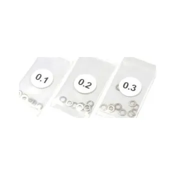 RC náhradní díl Kyosho Shims 3.175mm (0.1-0.2-0.3) (10 each) For 540 Motor & Kingpin - expresní doprava