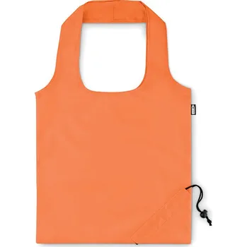 Nákupní taška Skládací RPET taška - FOLDPET, oranžová