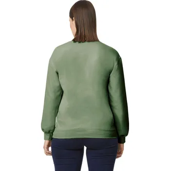 Pánské oblečení Gildan Softstyle® Midweight Fleece Adult Crewneck, zelená (Military Green)