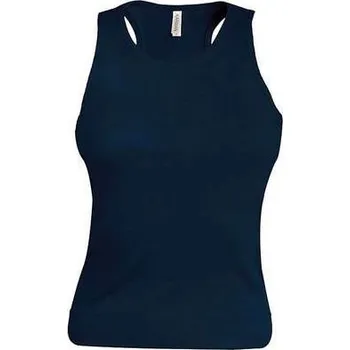 Dámské tričko Kariban Angelina - Ladies' Vest, modrá (Navy)