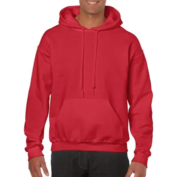 Pánská mikina Gildan Heavy Blend™ Adult Hooded Sweatshirt mikina, červená (Red)