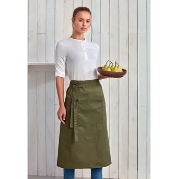 Pracovní zástěra Premier 'colours Collection’ Bar Apron With Pocket, šedá (Sport Grey)