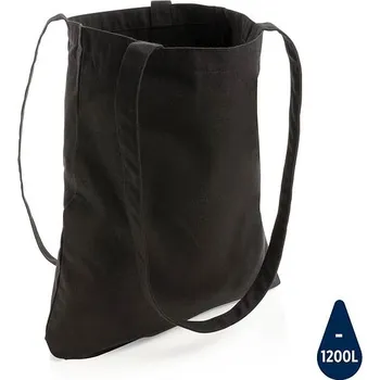 Nákupní taška Taška Impact z recyklované bavlny AWARE™, černá, černá