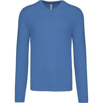 Zdravotnický oděv Kariban Men’s V-neck Jumper, modrá (Royal)