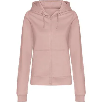 Pánská mikina Just Hoods Women's College Zoodie, oranžová (Tangerine)