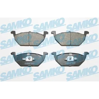 Brzdová destička Sada brzdových destiček, kotoučová brzda SAMKO 5SP668