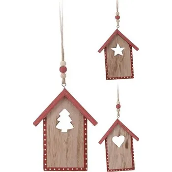 Vánoce Dekorace závěsná 11,5cm různé druhy