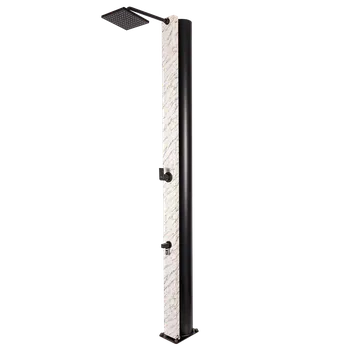 Zahradní sprcha Hanscraft Solární sprcha ATLAS GARDEN s oplachem nohou 315417