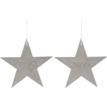Vánoce Hvězda HOME 24cm různé motivy