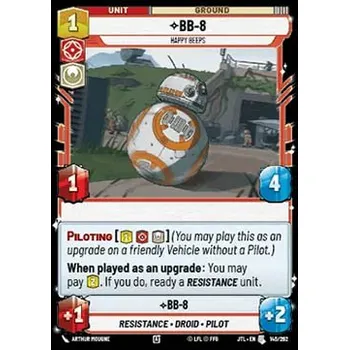 Sběratelská karetní hra BB-8, Happy Beeps 145/202 - Jump to Lightspeed Typ karty: Standard