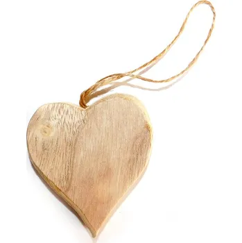 Dekorace srdíčko 8cm