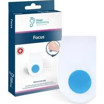 Vložka do bot FOOT MORNING - Silikonové podpatěnky pro chodidlo s patní ostruhou - *určení - velikost S