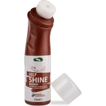 Přípravek pro údržbu obuvi Leštidlo na kožené boty 75 ml, hnědé