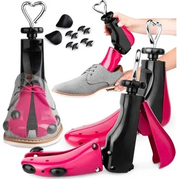 Napínák do bot Nastavitelné plastové napínáče, roztahováky obuvi Stretcher, EU (39-43)