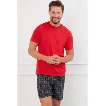 Pánské pyžamo Italian Fashion Fogo červená L