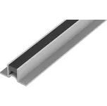 Marcons Lišta dilatační 10mm PVC šedá 2.5m, užší základna