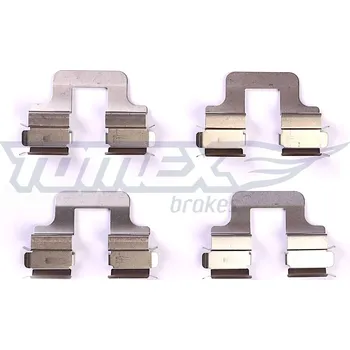 Přislušenství brzdového systému Sada příslušenství, obložení kotoučové brzdy TOMEX C TX 43-15