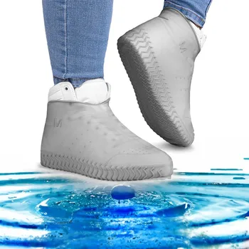 Cyklistické návleky Voděodolné návleky na boty, šedá, Max M (35-42)