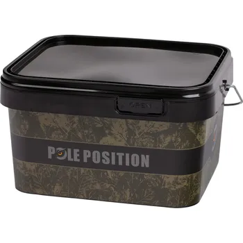 Pouzdro na rybářské vybavení Pole Position kbelík Tackle & Bait Bucket Varianta: 5l